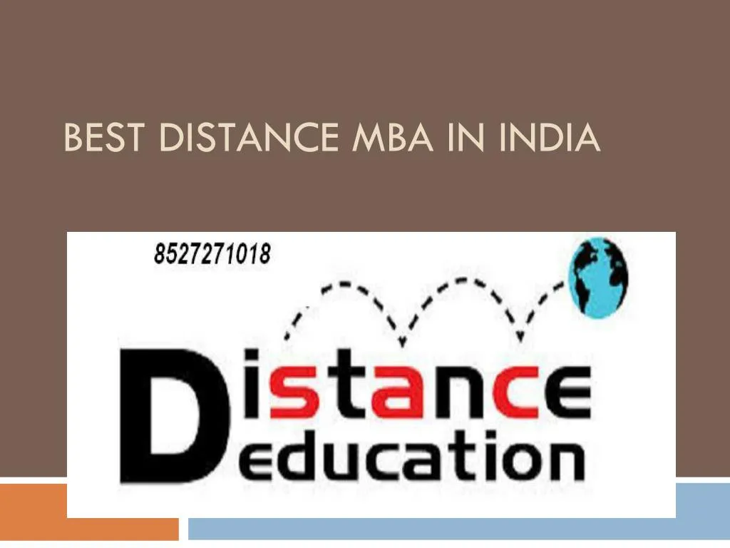 best distance mba in india