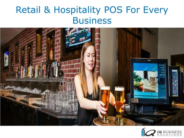Retail & Hospitality POS For Every Business