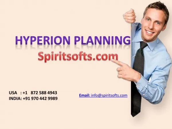 Hyperion Planning Online Training in Hyderabad India USA UK Australia Canada