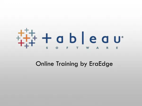 What is Tableau ?