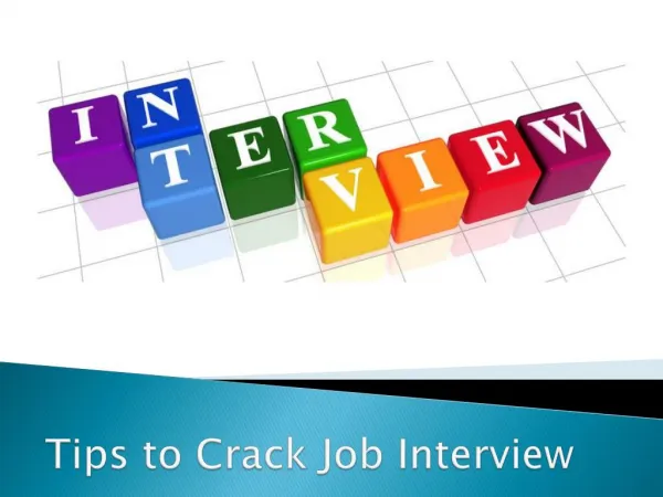 Tips to Crack Job Interview