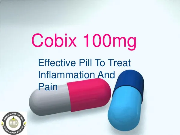 Cobix 100mg - Effective Pill To Treat Inflammation And Pain