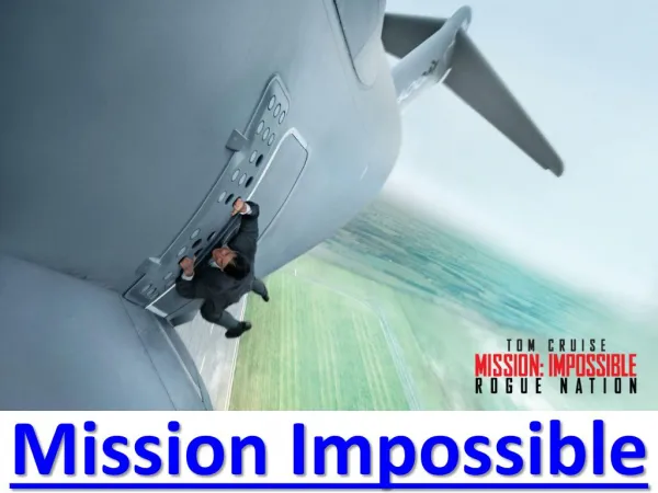 mission impossible rogue nation BlueRay