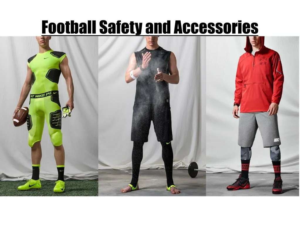 football safety and accessories