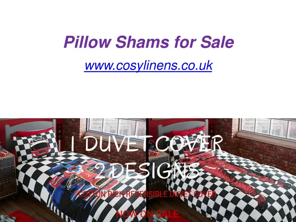 pillow shams for sale