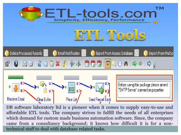 ETL Software Tools