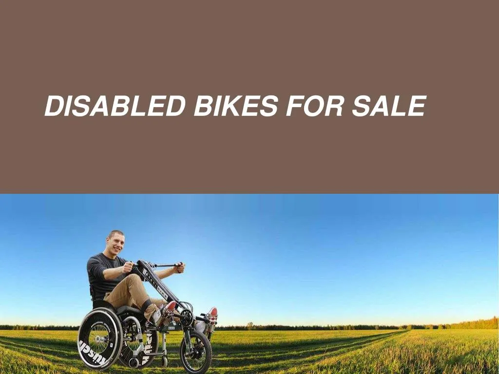 disabled bikes for sale