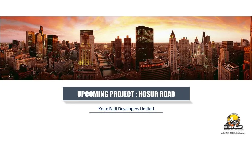 upcoming project hosur road