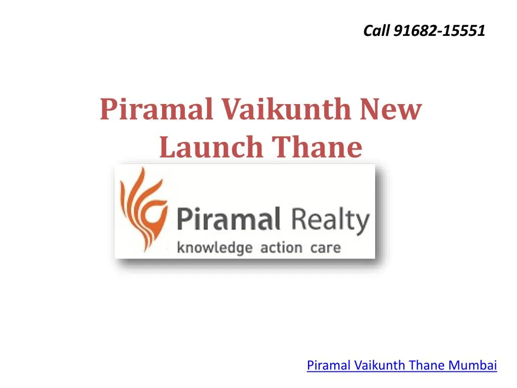 piramal vaikunth new launch thane