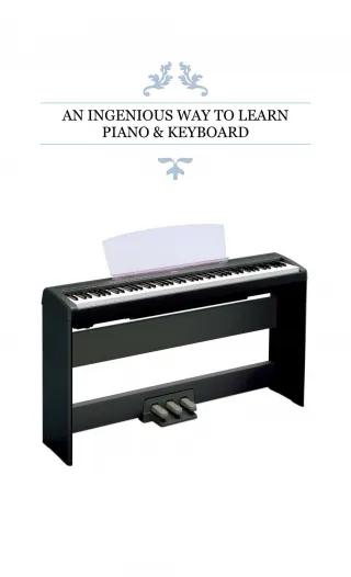 An Ingenious Way to Learn Piano - slide 1
