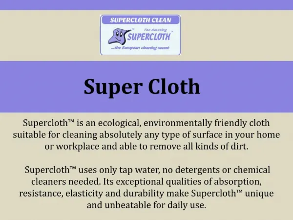 Super Cloth