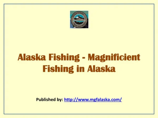 Magnificient Fishing In Alaska
