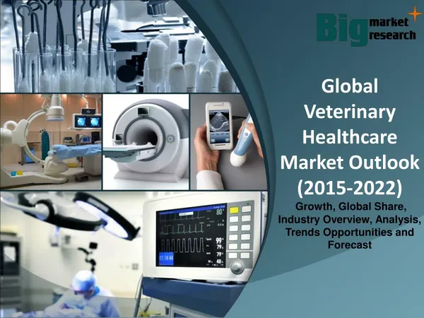 Global Veterinary Healthcare Market Outlook (2015-2022) - Market Trends, Size, Analysis and Forecast