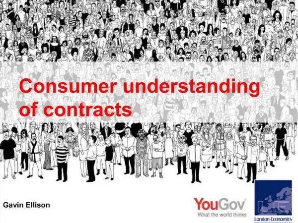 Consumer understanding of contracts