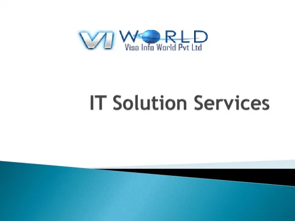 lowest price IT company in noida|visa info world best IT solutions india-visainfoworld.com