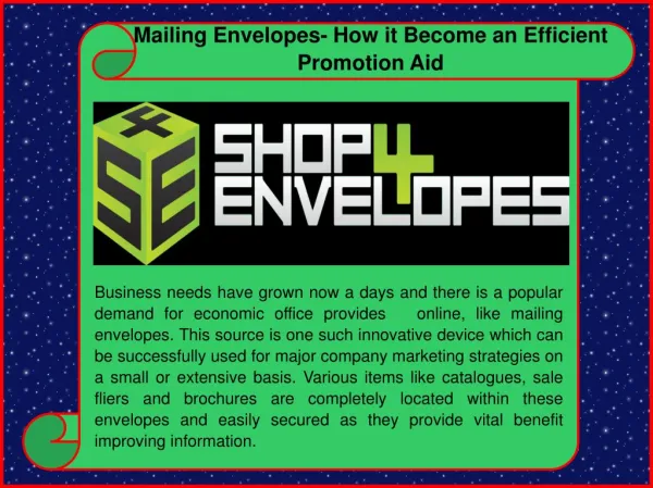 Exclusive Benefits Of Using Mailing Envelopes