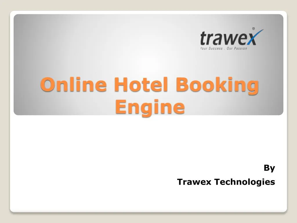 online hotel booking engine