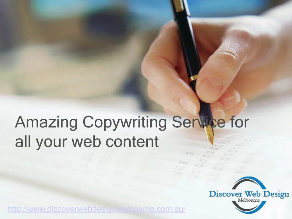 amazing copywriting service for all your web content