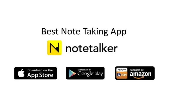 Best Note Taking App