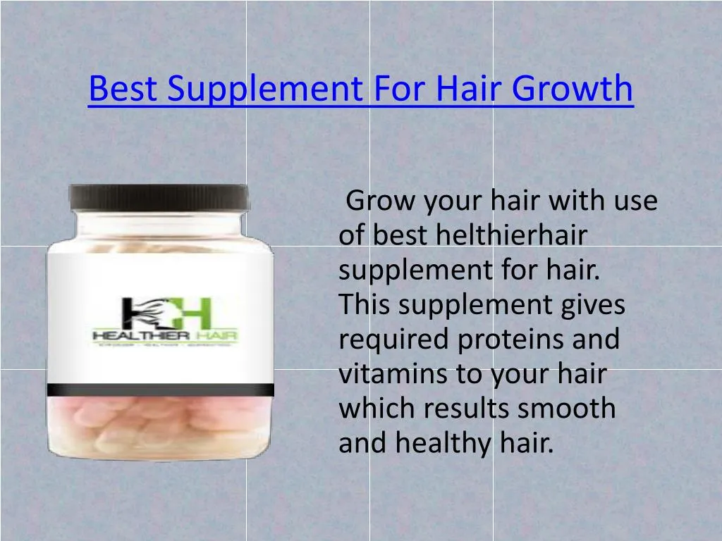 b est supplement for hair growth
