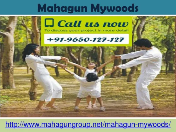 Mahagun Mywoods Luxurious Project