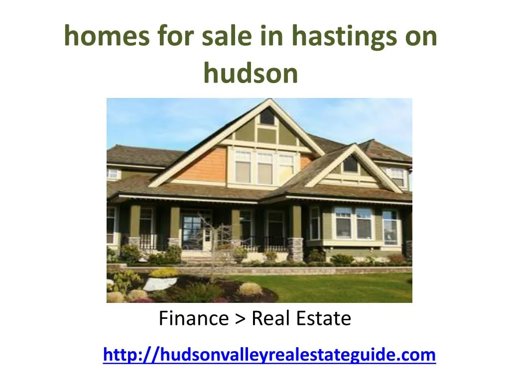 homes for sale in hastings on hudson