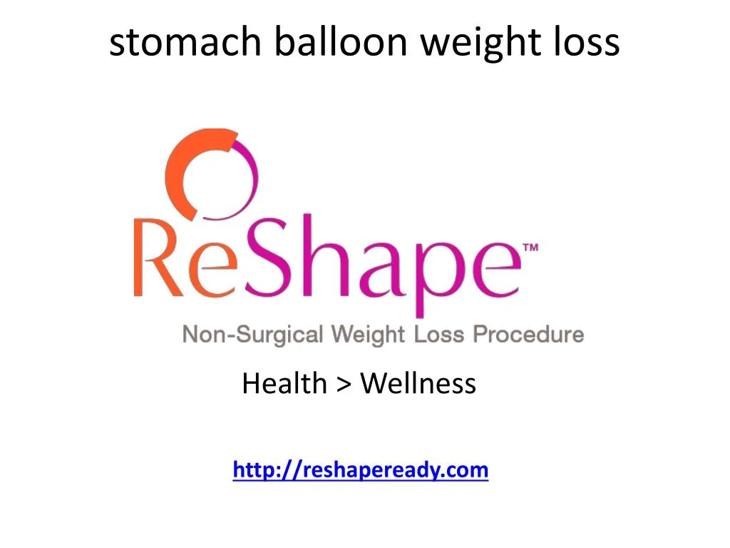 stomach balloon weight loss