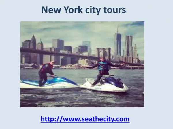 New York city tours