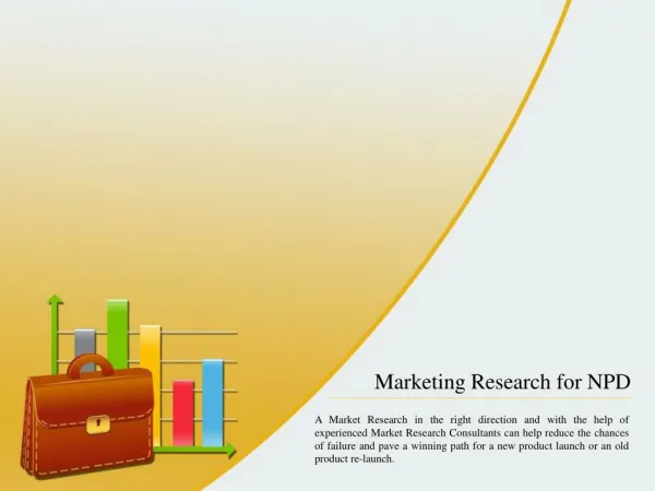 Marketing Research for NPD