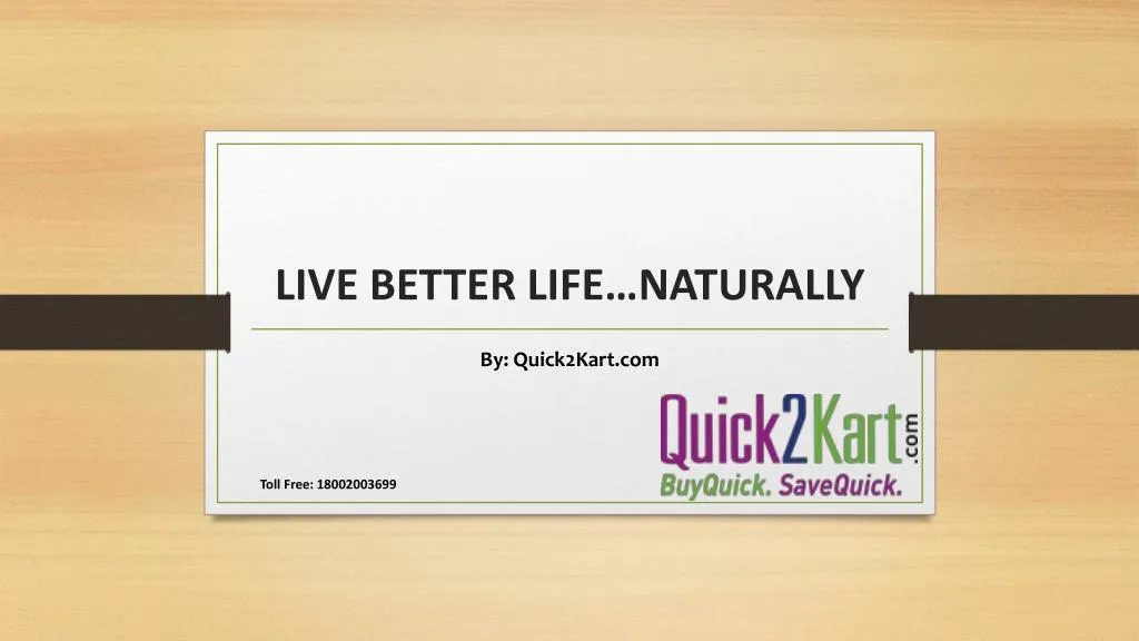 live better life naturally