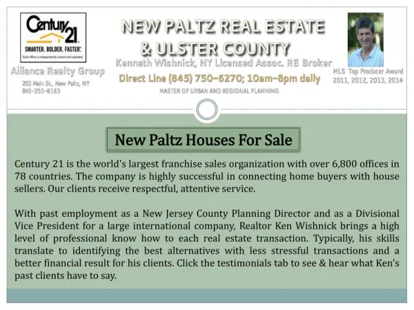 New Paltz Houses For Sale