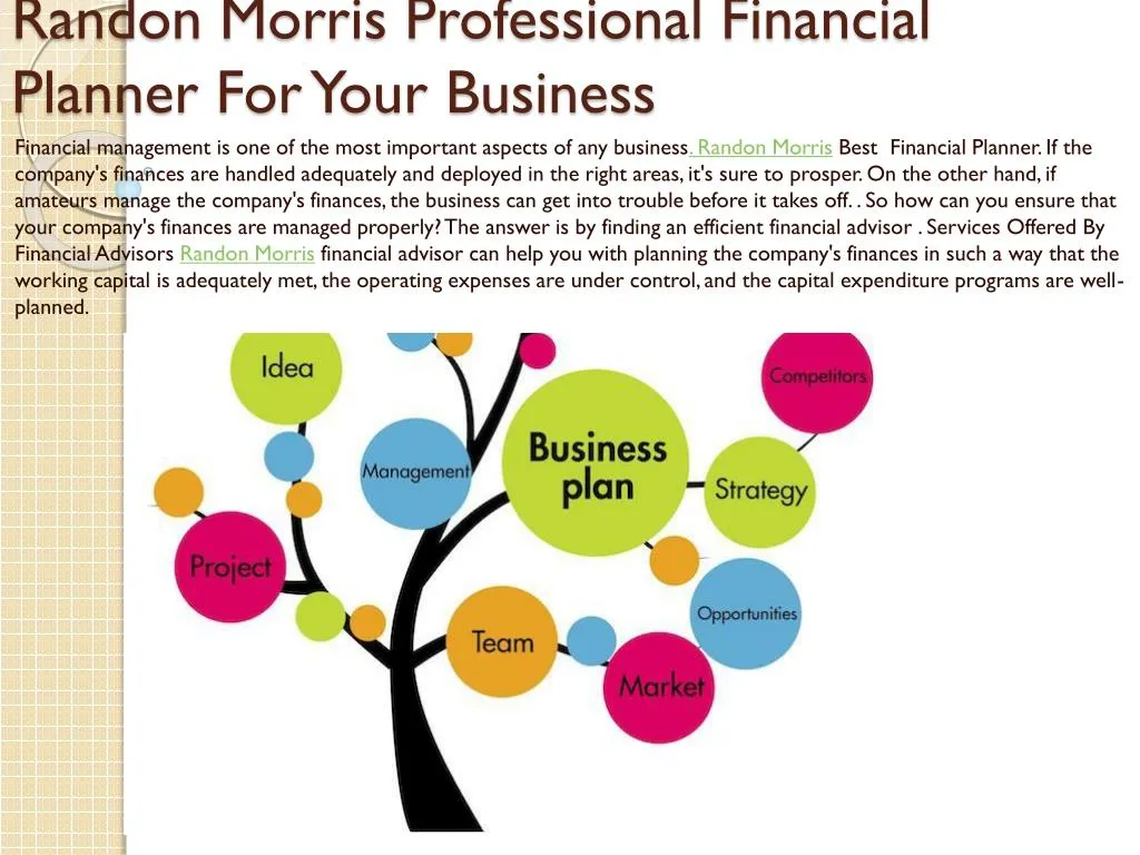 randon morris professional financial planner for your business