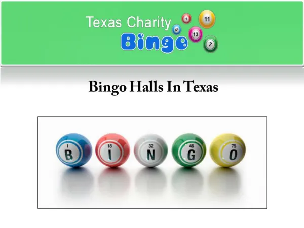Bingo Halls In Texas