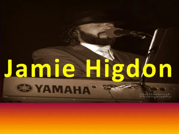 Talented Singer Jamie Higdon