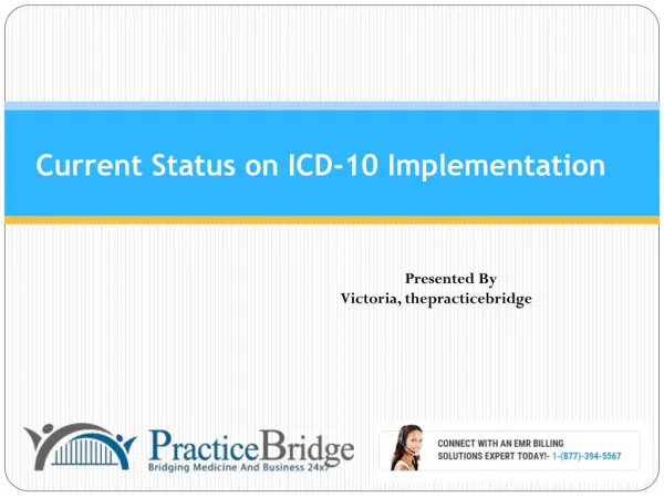 Status On ICD-10 Implementation
