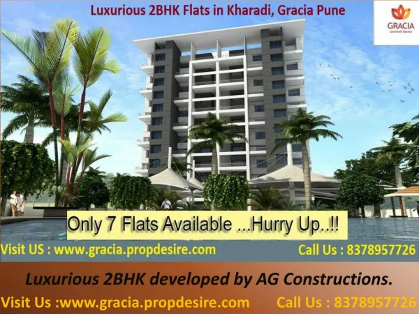 Luxurious 2BHK Flats in Kharadi, Gracia pune