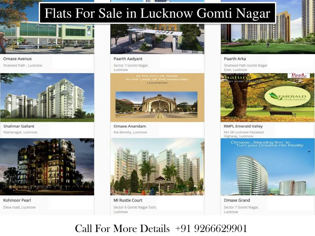 flats for sale in lucknow gomti nagar