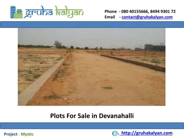 Plots for sale in devanahalli
