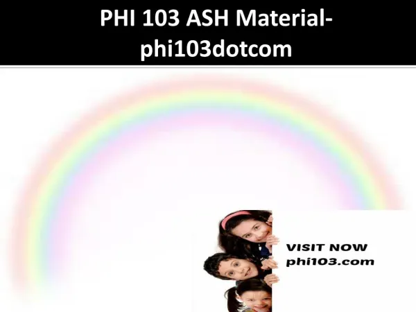 PHI 103 ASH Material-phi103dotcom