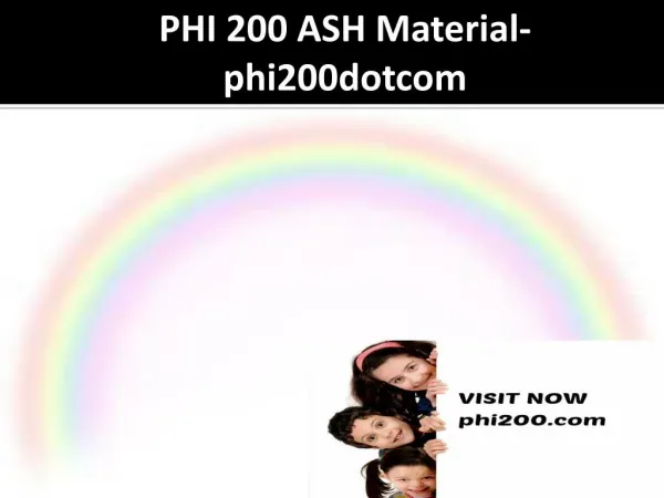 PHI 200 ASH Material-phi200dotcom