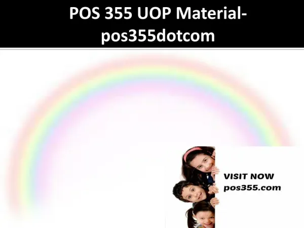 POS 355 UOP Material-pos355dotcom