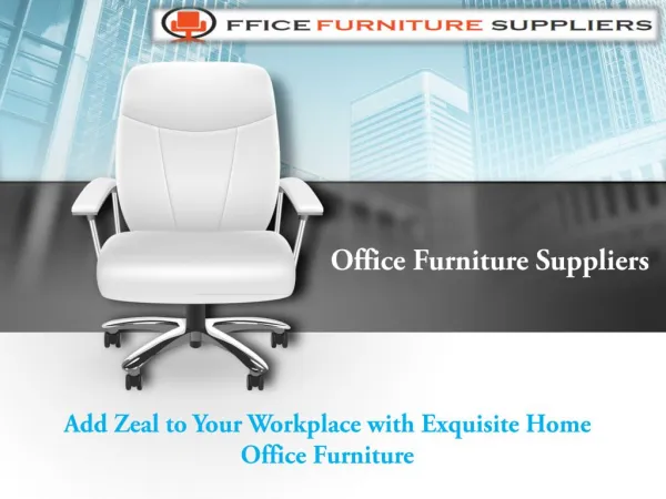 Home Office Furniture for Your Home Office