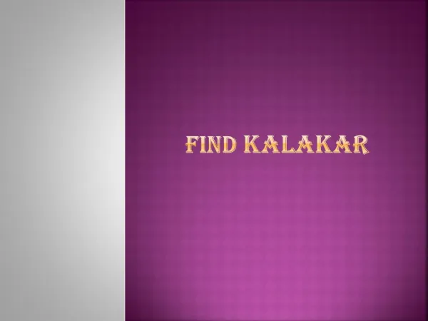 Find Kalakar