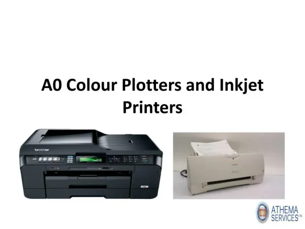 Buy the Latest Inkjet Printers and A0 Colour Plotters in UK from Athema