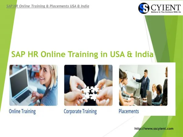 SSCyient - SAP HR Online Training in USA & India