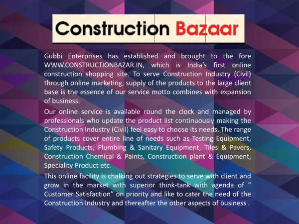 Constructionbazar