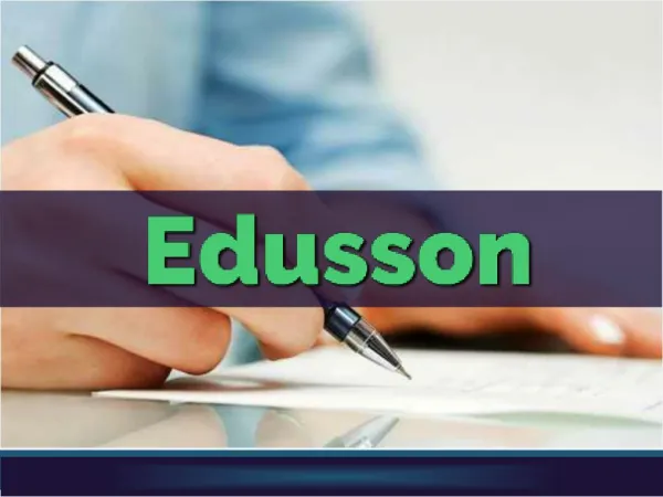 Best essay writing service Edusson.com