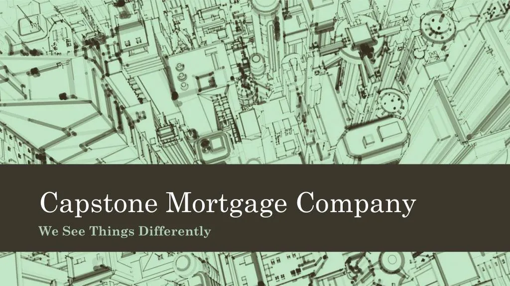 capstone mortgage company