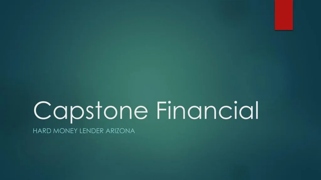 capstone financial