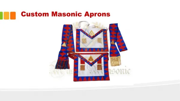 Masonic Aprons | Custom Masonic Regalia Officer Aprons